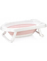 BN-4052396088069,Cadita pliabila pentru bebelusi cu dop de scurgere, Maja, 82 x 48 x 23.5 cm, Keeeper, Nordic Pink