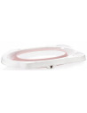 BN-4052396088069,Cadita pliabila pentru bebelusi cu dop de scurgere, Maja, 82 x 48 x 23.5 cm, Keeeper, Nordic Pink