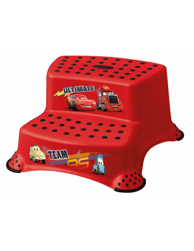 BN-4052396054033,Scaunel Inaltator WC in Doua Trepte, Suprafata antiderapanta, Igor, 40 x 37 x 21 cm, Keeeper, Cars Red