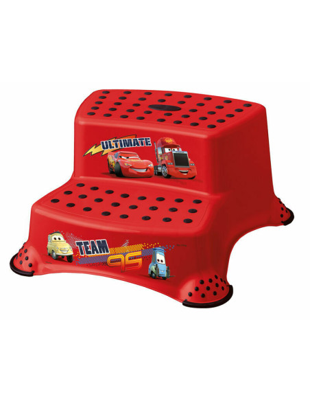 BN-4052396054033,Scaunel Inaltator WC in Doua Trepte, Suprafata antiderapanta, Igor, 40 x 37 x 21 cm, Keeeper, Cars Red