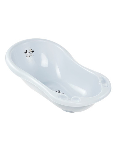BN-4052396073317,Cadita ergonomica de baie cu dop de scurgere, Maria, 84 x 49 x 30 cm, Keeeper, Mickey