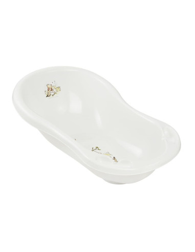 BN-4052396071733,Cadita ergonomica de baie cu dop de scurgere, Maria, 84 x 49 x 30 cm, Keeeper, Winnie the Pooh