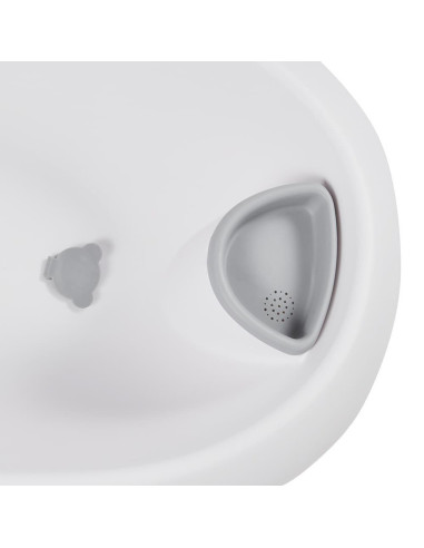 BN-4052396045284,Set cadita cu reductor pentru nou-nascut si suport accesorii detasabile, Cu dop, Natalia, 87 x 45.5 x 32.5 cm, 