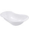 BN-4052396048438,Cadita ergonomica de baie cu dop de scurgere, Maria, 84 x 49 x 30 cm, Keeeper, Stars Cosmic White