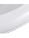 BN-4052396048438,Cadita ergonomica de baie cu dop de scurgere, Maria, 84 x 49 x 30 cm, Keeeper, Stars Cosmic White