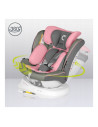 BN-LO-BASTIAAN_ONE_PINK_BABY,Lionelo - Scaun auto Bastiaan One Pozitie de somn, Protectie laterala, Rotire 360 grade, Top Tether