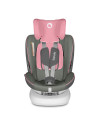 BN-LO-BASTIAAN_ONE_PINK_BABY,Lionelo - Scaun auto Bastiaan One Pozitie de somn, Protectie laterala, Rotire 360 grade, Top Tether