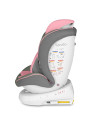 BN-LO-BASTIAAN_ONE_PINK_BABY,Lionelo - Scaun auto Bastiaan One Pozitie de somn, Protectie laterala, Rotire 360 grade, Top Tether