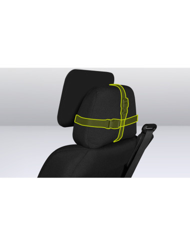 BN-LO-SETT_BLACK_CARBON,Lionelo - Oglinda auto retrovizoare, Sett, 25x18 cm, Rotire 360 grade, Universala, Black Carbon