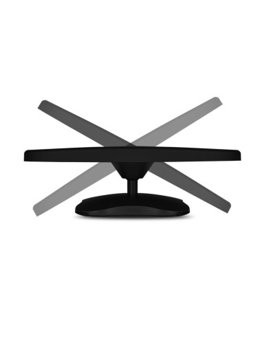 BN-LO-SETT_BLACK_CARBON,Lionelo - Oglinda auto retrovizoare, Sett, 25x18 cm, Rotire 360 grade, Universala, Black Carbon