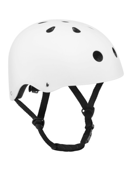 BN-LO-HELMET_WHITE,Lionelo - Casca pentru copii, Reglabila 50-56 cm, Din ABS si EPS, Conform cu standrdul EN1078, Alb