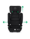 BN-950870,Petite&Mars - Scaun auto, Cu isofix, 15-36 kg, 4 Pozitii de reglare a spatarului, Elite I-size, Conform cu standardul 