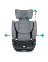 BN-950871,Petite&Mars - Scaun auto, Cu isofix, 15-36 kg, 4 Pozitii de reglare a spatarului, Elite I-size, Conform cu standardul