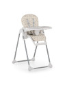 BN-PM_Gusto_Beige_Dandelions,Petite&Mars - Scaun de masa Gusto, Spatar reglabil in 3 trepte, Suport de picioare ajustabil, Cu hu