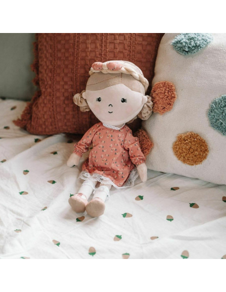 BN-620520,Petite&Mars - Papusa Sophie 14 x 34 cm, 0 luni, 35 cm, Roz