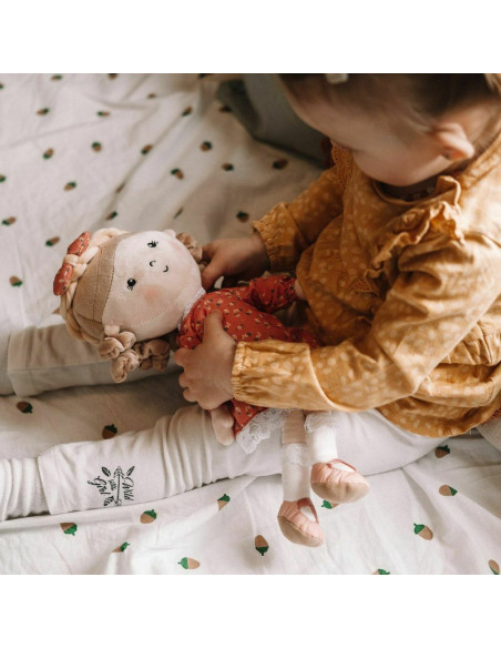 BN-620520,Petite&Mars - Papusa Sophie 14 x 34 cm, 0 luni, 35 cm, Roz