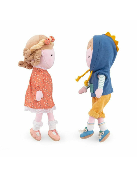 BN-620520,Petite&Mars - Papusa Sophie 14 x 34 cm, 0 luni, 35 cm, Roz