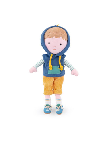 BN-620521,Petite&Mars - Papusa Max 14 x 34 cm, 0 luni, 35 cm, Albastru