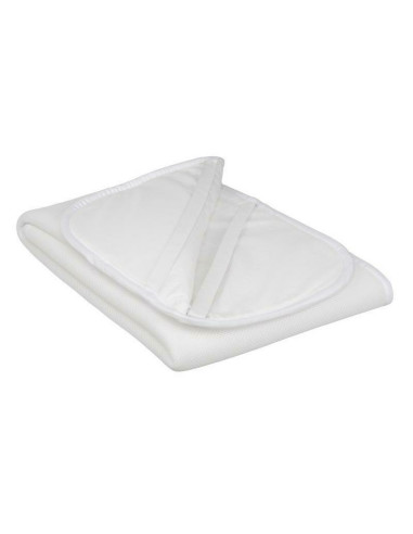 BN-350011,Petite&Mars - Protectie impermeabila pentru saltea, Antitranspiratie, 3 straturi, 120x60 cm, Alb