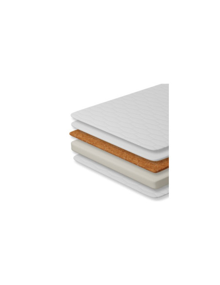 BN-317401,Petite&Mars - Saltea copii Coco Dream, Cocos-Spuma, Cu husa detasabila, 120x60x8 cm, Alb BN-317401,Petite&Mars - Saltea copii Coco Dream, Cocos-Spuma, Cu husa detasabila, 120x60x8 cm, Alb