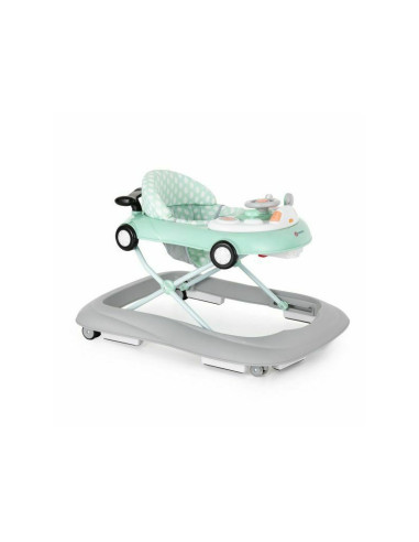 BN-857908,Petite&Mars - Premergator muzical cu panou interactiv si lumini Cabrio, Inaltime reglabila pe 3 pozitii, 6 luni+, Verd