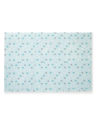 BN-436072,Petite&Mars - Covoras puzzle din spuma, Format din 6 piese reversibile, 116x174x1.5 cm, Multicolor