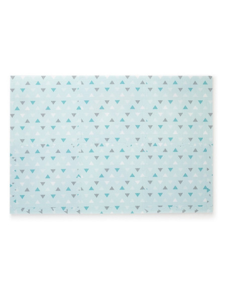 BN-436072,Petite&Mars - Covoras puzzle din spuma, Format din 6 piese reversibile, 116x174x1.5 cm, Multicolor