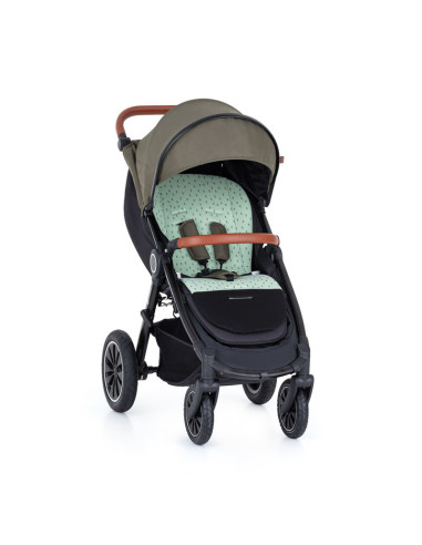 BN-502111,Petite&Mars - Salteluta pentru carucior din spuma cu memorie, 86 x 42 cm, Reversibila, Universala, Din bumbac, Design  BN-502111,Petite&Mars - Salteluta pentru carucior din spuma cu memorie, 86 x 42 cm, Reversibila, Universala, Din bumbac, Design
