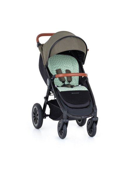 BN-502111,Petite&Mars - Salteluta pentru carucior din spuma cu memorie, 86 x 42 cm, Reversibila, Universala, Din bumbac, Design  BN-502111,Petite&Mars - Salteluta pentru carucior din spuma cu memorie, 86 x 42 cm, Reversibila, Universala, Din bumbac, Design