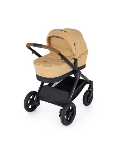 BN-472345,Petite&Mars - Carucior 2 in 1 Trails Heritage Bee, Editie limitata, Cu protectie de picioare si salteluta suplimentara