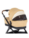 BN-472345,Petite&Mars - Carucior 2 in 1 Trails Heritage Bee, Editie limitata, Cu protectie de picioare si salteluta suplimentara