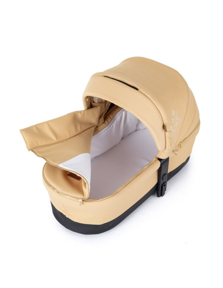 BN-472345,Petite&Mars - Carucior 2 in 1 Trails Heritage Bee, Editie limitata, Cu protectie de picioare si salteluta suplimentara