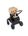 BN-472345,Petite&Mars - Carucior 2 in 1 Trails Heritage Bee, Editie limitata, Cu protectie de picioare si salteluta suplimentara