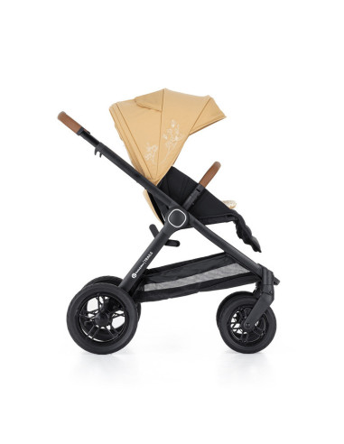 BN-472345,Petite&Mars - Carucior 2 in 1 Trails Heritage Bee, Editie limitata, Cu protectie de picioare si salteluta suplimentara