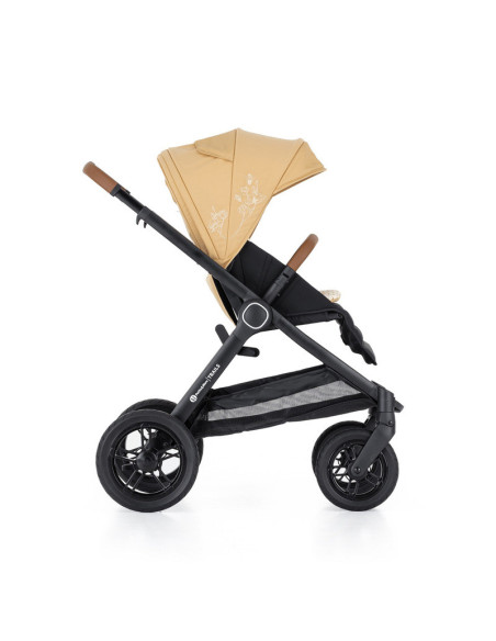 BN-472345,Petite&Mars - Carucior 2 in 1 Trails Heritage Bee, Editie limitata, Cu protectie de picioare si salteluta suplimentara
