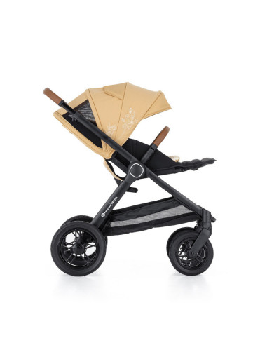 BN-472345,Petite&Mars - Carucior 2 in 1 Trails Heritage Bee, Editie limitata, Cu protectie de picioare si salteluta suplimentara