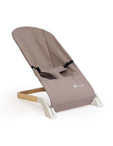 BN-915114,Petite&Mars - Sezlong balansoar, Calmy, Cu centura in 3 puncte, De la nastere pana la 9 kg, Conform standardului EN127