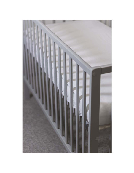 BN-313401,Petite&Mars - Cearceaf impermeabil cu eleastic, Soft Dream Dry, Lavabil la masina pana la 95 de garde, 120x60 cm, Alb