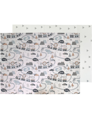 BN-48747,Covoras de joaca Magic Road, Cu doua fete, Pliabil, Protectie impotriva loviturilor, Dimensiune mare, 200 x 150 cm, Cu 