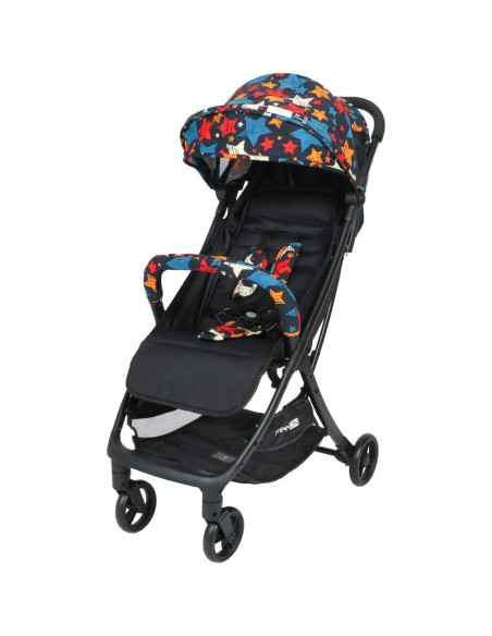 BN-44381,Carucior sport pliabil tip troler, Solo, Tehnologia inovatoare One-Hand Folding, Greutate 6 kg, Cu capotina UPF 50+, Pl
