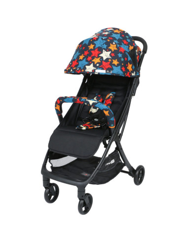 BN-44381,Carucior sport pliabil tip troler, Solo, Tehnologia inovatoare One-Hand Folding, Greutate 6 kg, Cu capotina UPF 50+, Pl