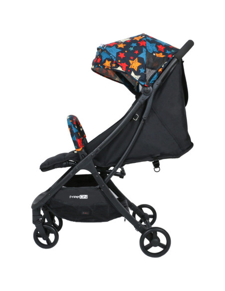 BN-44381,Carucior sport pliabil tip troler, Solo, Tehnologia inovatoare One-Hand Folding, Greutate 6 kg, Cu capotina UPF 50+, Pl