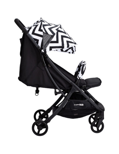 BN-48617,Carucior sport pliabil tip troler, Solo, Tehnologia inovatoare One-Hand Folding, Greutate 6 kg, Cu capotina UPF 50+, Pl