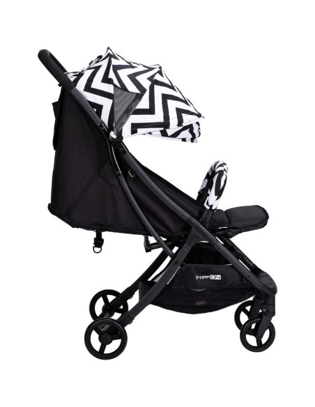 BN-48617,Carucior sport pliabil tip troler, Solo, Tehnologia inovatoare One-Hand Folding, Greutate 6 kg, Cu capotina UPF 50+, Pl