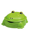 BN-00713,Cutie de nisip cu capac, Frog, Paradiso Toys, 84 x 92 x 38 cm, Verde