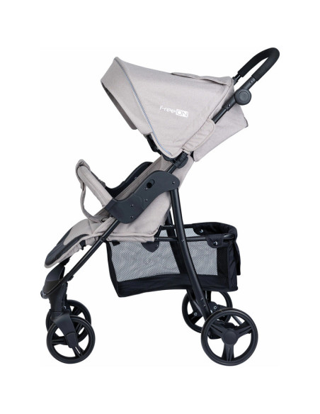BN-44480,Sistem de calatorie 2 in 1, Carucior Action Duo si scoica auto inclusa, Conform cu standardele europene de securitate E