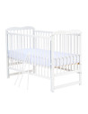 BN-QMAGA10CM03AL,Qmini - Patut din lemn Agata 120x60 cm, Cu laterala culisanta, Din lemn de pin, Stabil si rezistent, Inaltime s