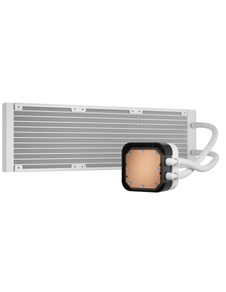CW-9060077-WW,iCUE H150i ELITE LCD XT Display Liquid CPU Cooler, White Corsair "CW-9060077-WW"