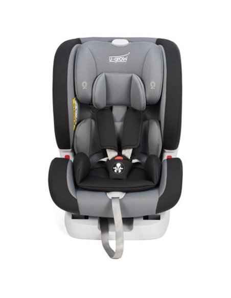 Scaun auto Isofix 0-36 kg, Negru/gri
