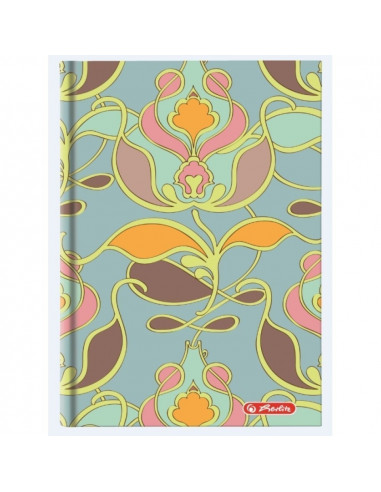 9477370,Agenda Herlitz A5 Nedatata Glamour, 224 File, Motiv Art Deco